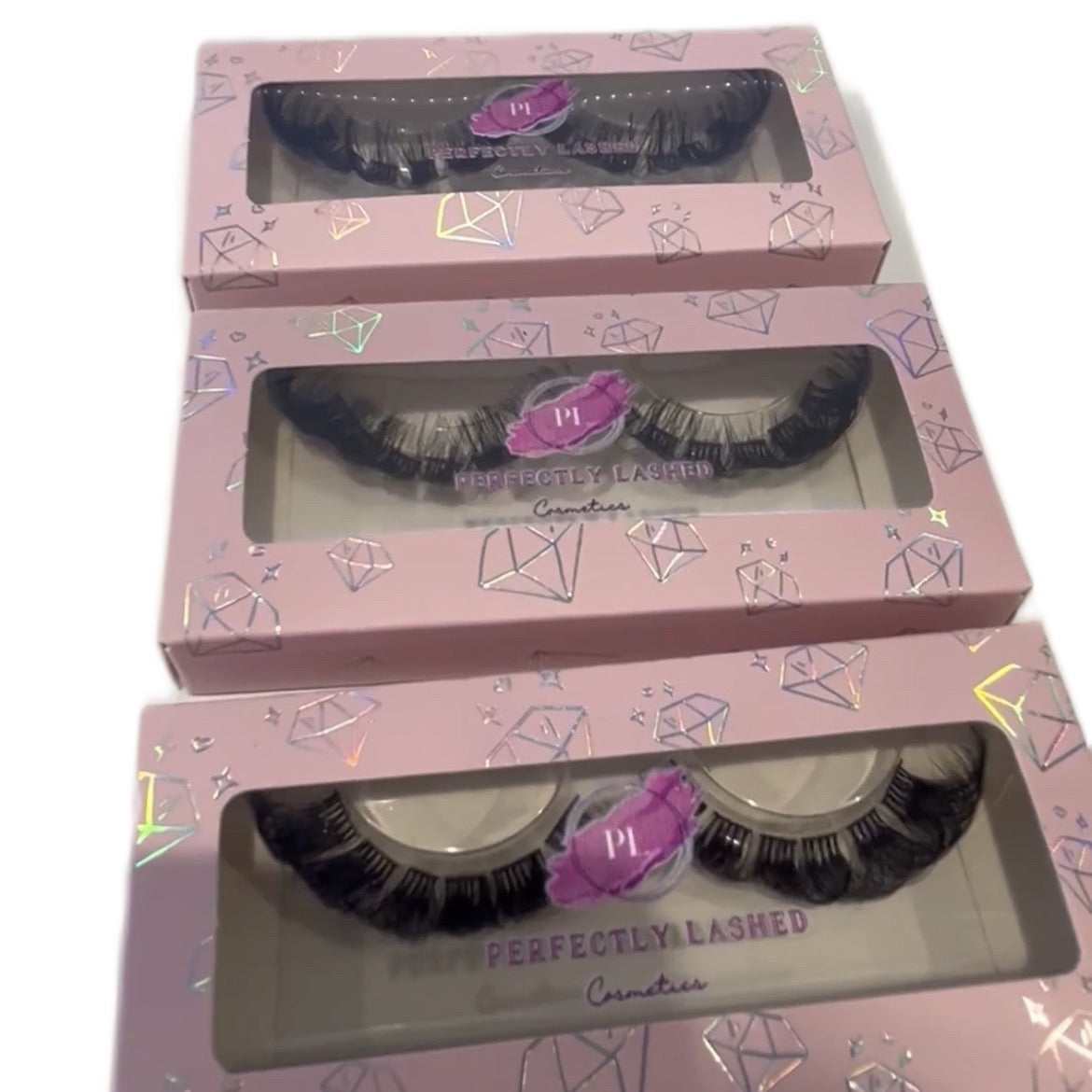 Custom Russian cluster lashes