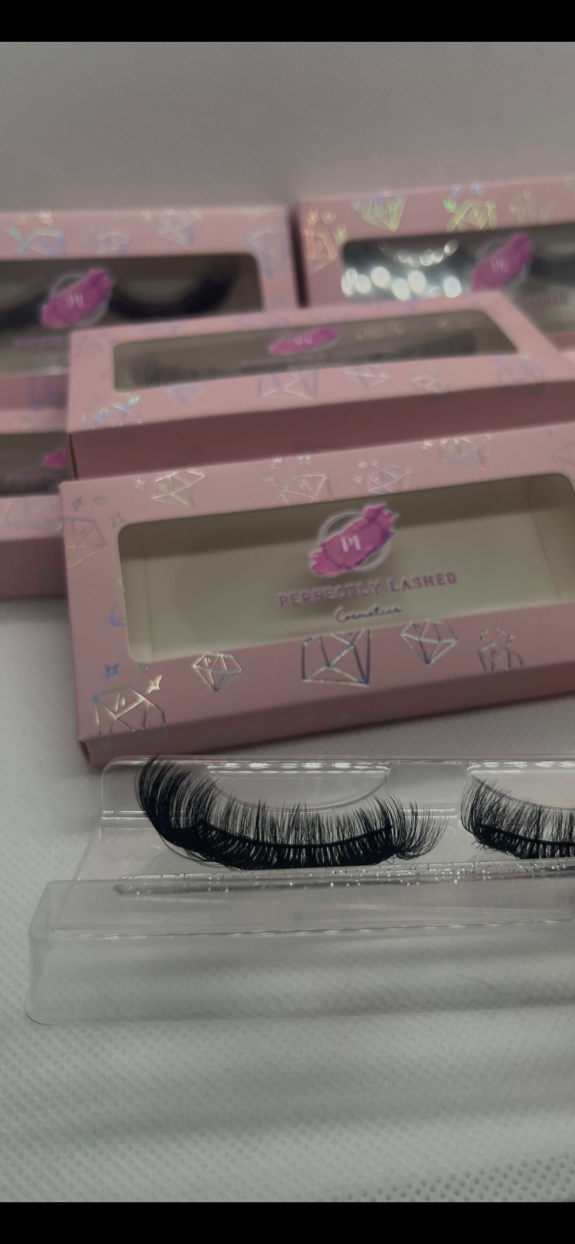 Custom Russian cluster lashes